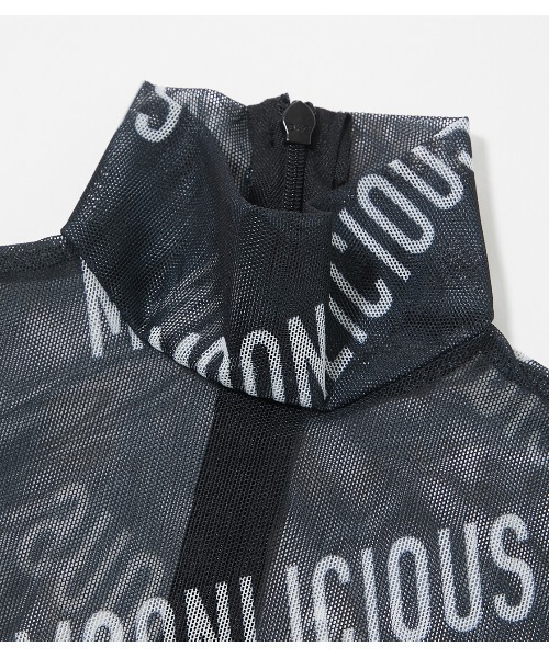 R4G（アールフォージー）の「[MOONLICIOUS]シースルーTOPS（Tシャツ/カットソー・レディース・ピンク/ブラック・SMALL/X-SMALL/MEDIUM/XX-SMALL）」の5枚目の写真