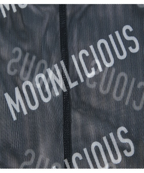 R4G（アールフォージー）の「[MOONLICIOUS]シースルーTOPS（Tシャツ/カットソー・レディース・ピンク/ブラック・SMALL/X-SMALL/MEDIUM/XX-SMALL）」の10枚目の写真