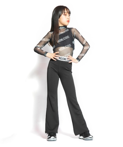 R4G（アールフォージー）の「[MOONLICIOUS]シースルーTOPS（Tシャツ/カットソー・レディース・ピンク/ブラック・SMALL/X-SMALL/MEDIUM/XX-SMALL）」の12枚目の写真
