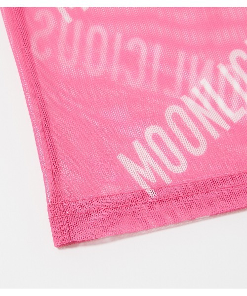 R4G（アールフォージー）の「[MOONLICIOUS]シースルーTOPS（Tシャツ/カットソー・レディース・ピンク/ブラック・SMALL/X-SMALL/MEDIUM/XX-SMALL）」の17枚目の写真