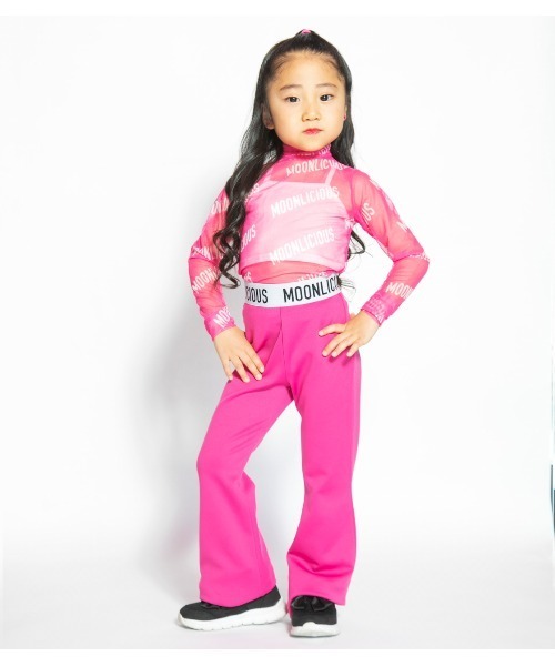 R4G（アールフォージー）の「[MOONLICIOUS]シースルーTOPS（Tシャツ/カットソー・レディース・ピンク/ブラック・SMALL/X-SMALL/MEDIUM/XX-SMALL）」の21枚目の写真