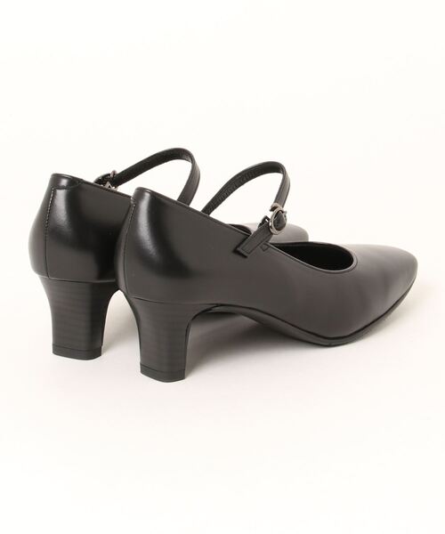 卑弥呼(ヒミコ)の「【Made in Japan】【卑弥呼】5cmヒールスクエアトゥストラップパンプス/633104(パンプス・レディース・ブラック・23.0cm/23.5cm/22.0cm/26.5cm/26.0cm/24.0cm/25.0cm/25.5cm/22.5cm/21.5cm/24.5cm)」の6枚目の写真
