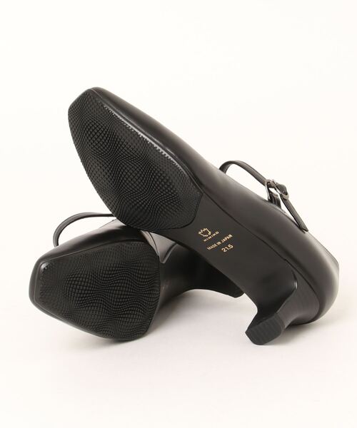 卑弥呼(ヒミコ)の「【Made in Japan】【卑弥呼】5cmヒールスクエアトゥストラップパンプス/633104(パンプス・レディース・ブラック・23.0cm/23.5cm/22.0cm/26.5cm/26.0cm/24.0cm/25.0cm/25.5cm/22.5cm/21.5cm/24.5cm)」の7枚目の写真
