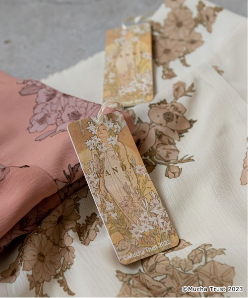 RANDA（ランダ）の「【Mucha×RANDA】フラワープリントスカート（スカート・レディース・クリーム/オレンジ・0/1）」の18枚目の写真