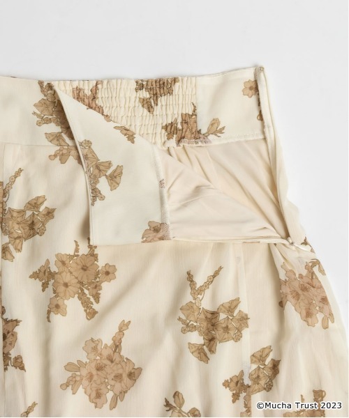 RANDA（ランダ）の「【Mucha×RANDA】フラワープリントスカート（スカート・レディース・クリーム/オレンジ・0/1）」の11枚目の写真