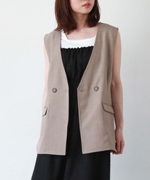 archives | ノーカラーダブルベスト(その他アウター)