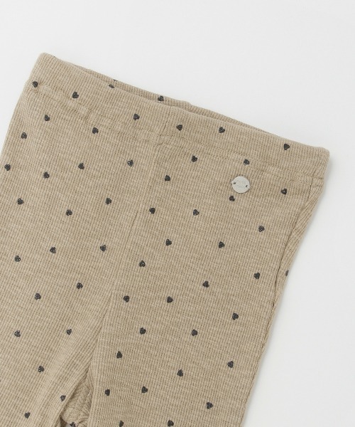 petit main（プティマイン）の「【接触冷感】裾フリルパンツ（レギンス/スパッツ・キッズ・チャコール/キナリ/ベージュ/ラベンダー/サックスブルー/オフホワイト・80ｃｍ/110cm/90cm/100cm/120cm/130cm）」の12枚目の写真