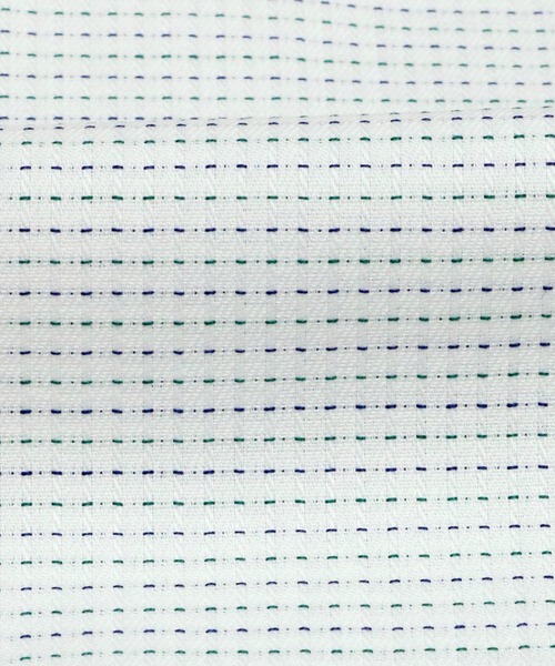 TOKYO SHIRTS(トウキョウシャツ)の「形態安定ノーアイロン ワイド衿 七分袖ビジネスワイシャツ(ビジネスシャツ・レディース・ライトグリーン・LL/S/M/L/XL)」の4枚目の写真