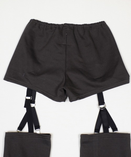 Land by MILKBOY 黒くしゅくしゅパンツ 赤い紐付き Land by MILKBOY 黒くしゅくしゅパンツ 赤い紐付き