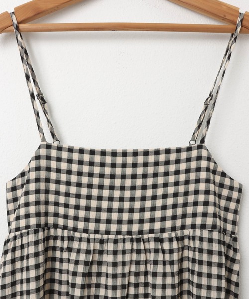 andme（アンドミー）の「バックオープンリボンキャミワンピース（ワンピース・レディース・イエロー/ブラック系/ブラック/イエロー×グリーン/ホワイト×ブラック/ブラウン系/グリーン系その他・FREE）」の17枚目の写真