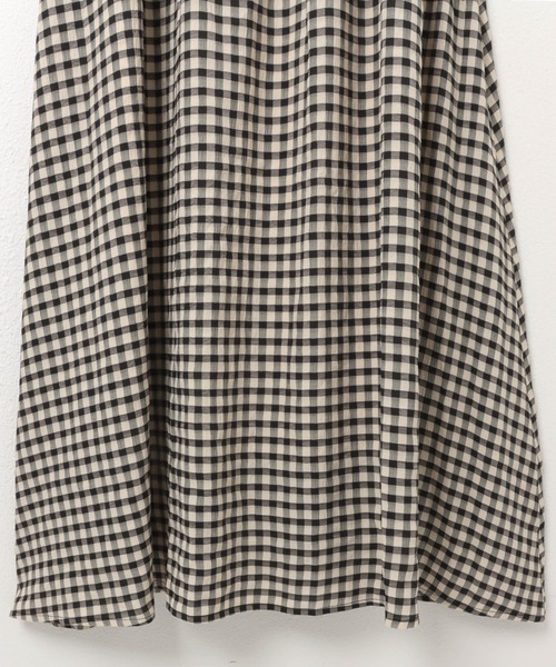 andme（アンドミー）の「バックオープンリボンキャミワンピース（ワンピース・レディース・イエロー/ブラック系/ブラック/イエロー×グリーン/ホワイト×ブラック/ブラウン系/グリーン系その他・FREE）」の21枚目の写真