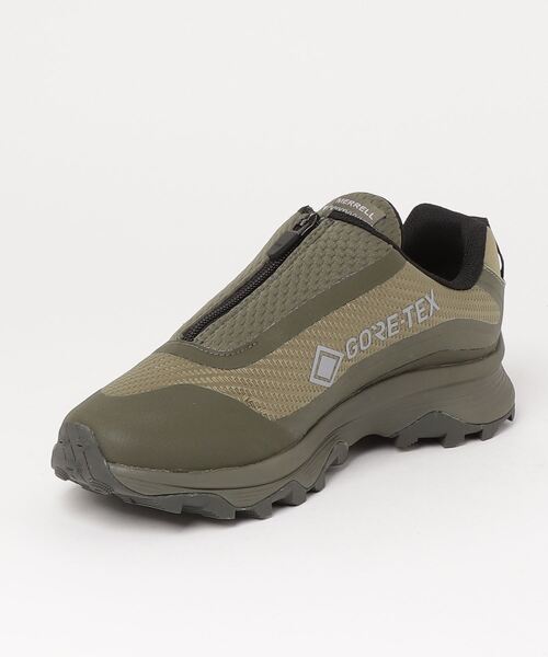 MERRELL（メレル）の「MERRELL メレル MOAB SPEED STORM MOC GORE-TEX モアブスピードストームモックゴアテックス J067563 HERB（その他シューズ・メンズ・カーキ・8/8h/9h/7/7h/11/10/9）」の2枚目の写真