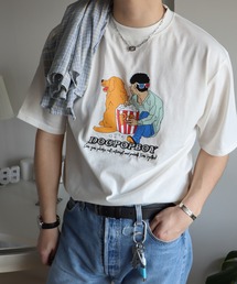カートゥーンイラストTシャツ