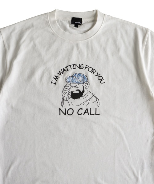 __gram.（スペースグラム）の「カートゥーンイラストTシャツ（Tシャツ/カットソー・メンズ・ホワイト/オートミール/ブラック系/ブラック/ホワイト系/アイボリー・M/L）」の2枚目の写真