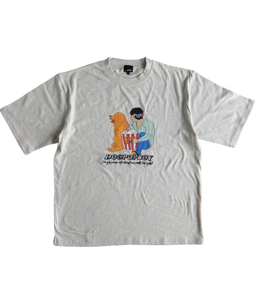 __gram.（スペースグラム）の「カートゥーンイラストTシャツ（Tシャツ/カットソー・メンズ・ホワイト/オートミール/ブラック系/ブラック/ホワイト系/アイボリー・M/L）」の8枚目の写真