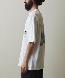 Steven Alan × reverve MLTI BOR CREW NECK reverve × Steven Alan MLTI BOR CREW NECK