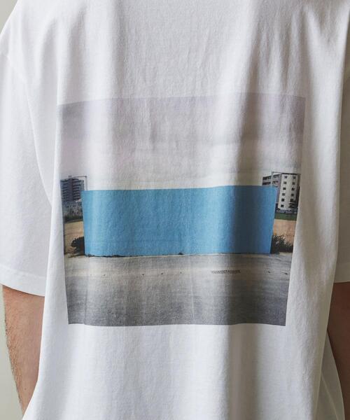 Steven Alan × reverve MLTI BOR CREW NECK reverve × Steven Alan MLTI BOR CREW NECK