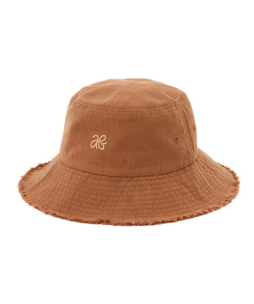 AVIREX（アヴィレックス）の「【直営店限定】FRINGE BUCKET HAT/ フリンジバケットハット（ハット・レディース・ブラウン/アイボリー・F）」の10枚目の写真