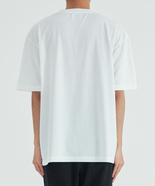 ALLEGE（アレッジ）の「Interlude Tee（Tシャツ/カットソー・メンズ・ブラック/ブラウン/ホワイト・2/3）」の7枚目の写真