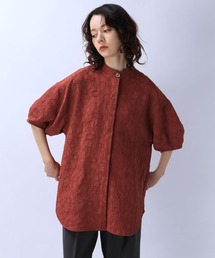 JEANASIS | ジャガードランタンスリーブシャツSS/964451(シャツ/ブラウス)