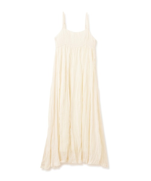 FREE'S MART（フリーズマート）の「◇ダブルストラップワッシャーキャミワンピース（ワンピース・レディース・ブラック/ホワイト・MEDIUM/SMALL）」の17枚目の写真