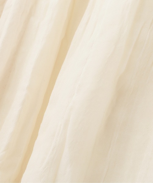 FREE'S MART（フリーズマート）の「◇ダブルストラップワッシャーキャミワンピース（ワンピース・レディース・ブラック/ホワイト・MEDIUM/SMALL）」の6枚目の写真