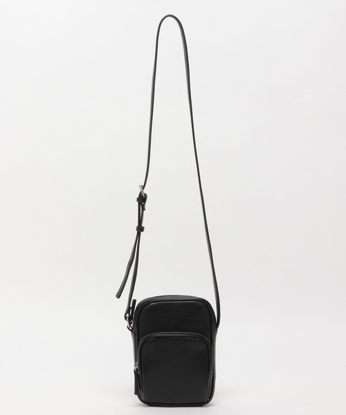 LAKOLE（ラコレ）の「ダブルZIPミニショルダーバッグ / 963994（ショルダーバッグ・メンズ・ネイビー/ブラック/グレイッシュベージュ・FREE）」の9枚目の写真