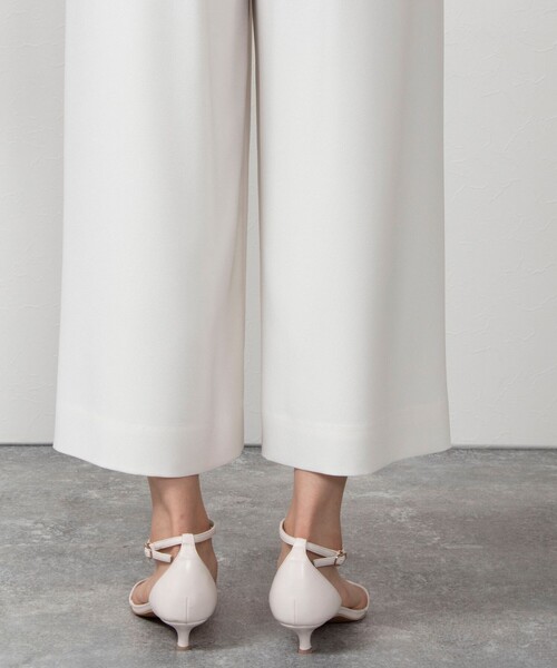 NOLLEY’S(ノーリーズ)の「◇【WEB限定カラーあり】《セットアップ対応》ウォッシャブル麻調ワイドパンツ(その他パンツ・レディース・ネイビー/ブラック/オフホワイト/チャコールグレー・34/36/38)」の20枚目の写真