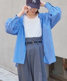 CIAOPANIC TYPY | シアーボリュームスリーブビッグシャツ(シャツ/ブラウス)