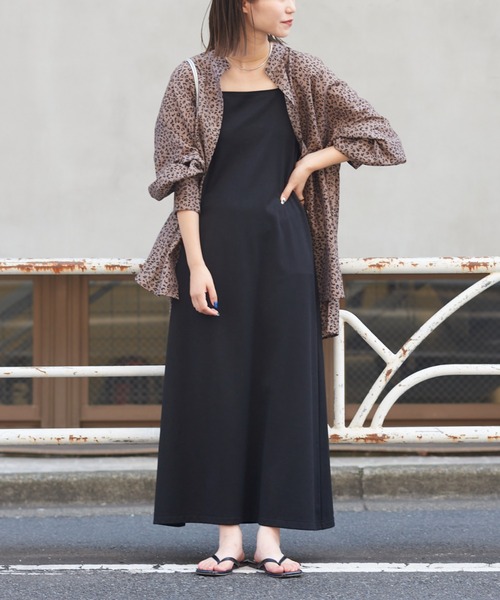 CIAOPANIC TYPY（チャオパニックティピー）の「シアーボリュームスリーブビッグシャツ（シャツ/ブラウス・レディース・カーキ/ネイビー/ブラウン/レッド・ONE SIZE）」の10枚目の写真