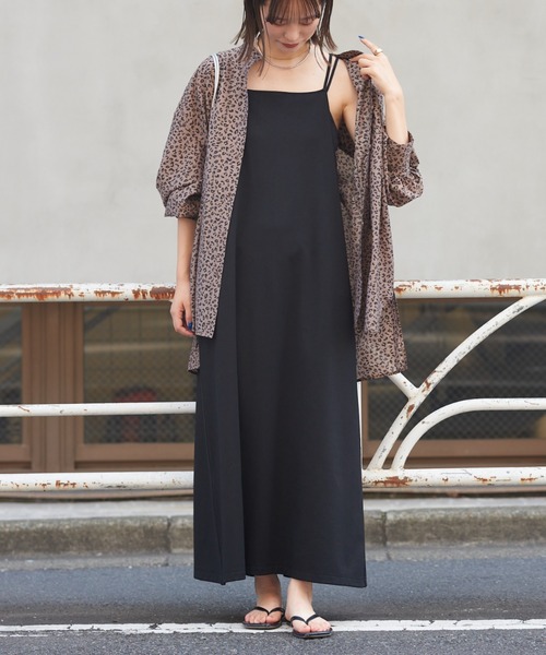 CIAOPANIC TYPY（チャオパニックティピー）の「シアーボリュームスリーブビッグシャツ（シャツ/ブラウス・レディース・カーキ/ネイビー/ブラウン/レッド・ONE SIZE）」の11枚目の写真