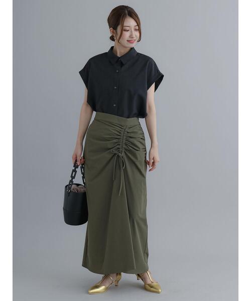 Te chichi(テチチ)の「ファー巾着バッグ(ハンドバッグ・レディース・ブラウン/ブラック・F)」の5枚目の写真