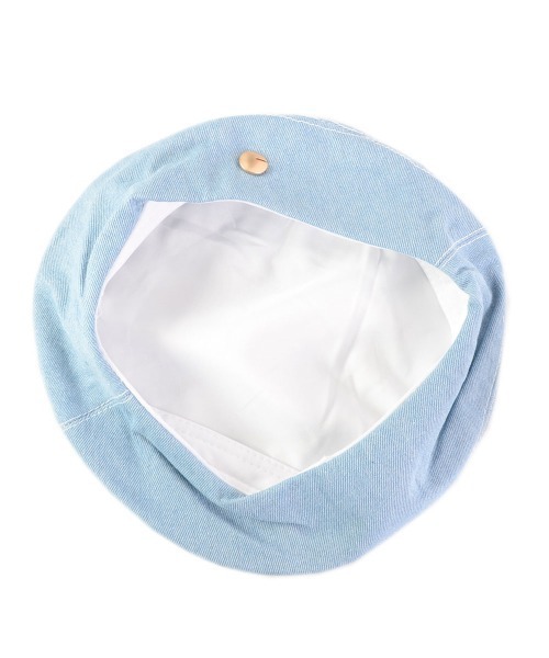 Mayree（メイリー）の「【urge select】デニム ベレー帽（ハンチング/ベレー帽・レディース・ライトブルー/ダークブルー・FREE）」の8枚目の写真