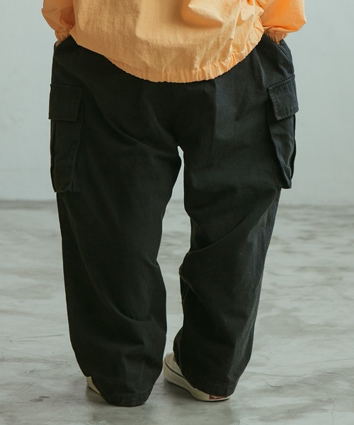 PAIRMANON STREET(ペアマノンストリート)の「【PAIRMANON STREET】ピグメント加工 バルーン カーゴ パンツ