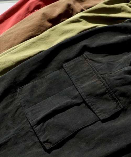 PAIRMANON STREET(ペアマノンストリート)の「【PAIRMANON STREET】ピグメント加工 バルーン カーゴ パンツ(カーゴパンツ・キッズ・カーキ/ブラック/オレンジ系その他/ブラウン/ベージュ/オフホワイト・150/100/90/110/120/140/130/160)」の11枚目の写真