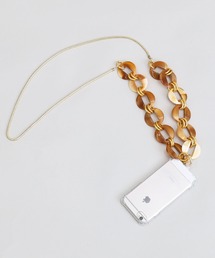 COOCO（クーコ）の「アクリルチェーンスマホショルダーストラップ（スマホグッズ）」
