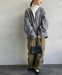 【WEB限定】[DANTON/ダントン] ポーラテック Vネックフリースジップジャケット