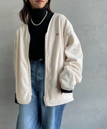 【WEB限定】[DANTON/ダントン] ポーラテック Vネックフリースジップジャケット