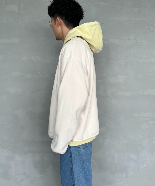 DANTON（ダントン）の「【WEB限定】[DANTON/ダントン] ポーラテック Vネックフリースジップジャケット（その他アウター・レディース・グレー/アイボリー/ブラック・M/L）」の15枚目の写真