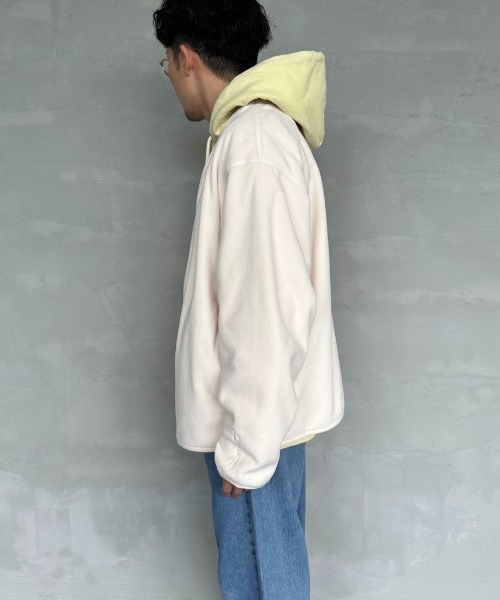 DANTON（ダントン）の「【WEB限定】[DANTON/ダントン] ポーラテック Vネックフリースジップジャケット（その他アウター・レディース・グレー/アイボリー/ブラック・M/L）」の18枚目の写真