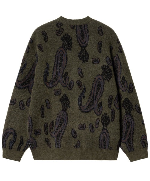 Carhartt WIP（カーハートダブリューアイピー）の「Carhartt WIP/カーハートダブリューアイピー MEDFORD CARDIGAN ニットカーディガン アルパカ I032351（ニット/セーター・メンズ・ブラウン/グリーン・S/M/L）」の13枚目の写真