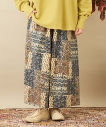 CUBE SUGAR | インドコットン総柄プリントソフトネルスカーチョ(その他パンツ)