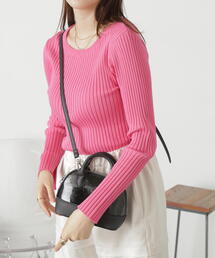 FREE'S MART | ◆［洗える］マシンウォッシャブルラメクルーネックリブニット(ニット/セーター)