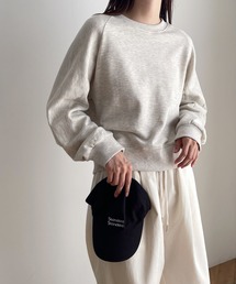 CANAL JEAN | El mar(エルマール) コンパクト裏毛クルーネックトレーナー(スウェット)