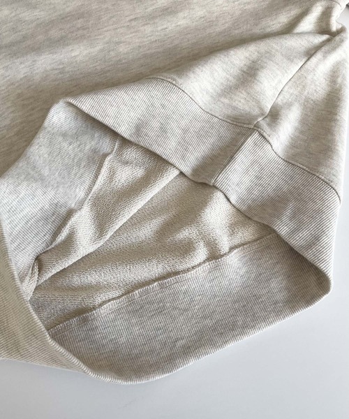 CANAL JEAN（キャナルジーン）の「El mar　コンパクト裏毛クルーネックトレーナー（スウェット・レディース・ブラック/ネイビー/オートミール/セージグリーン・ONE SIZE）」の13枚目の写真