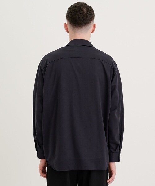 CITY TOKYO（シティトウキョウ）の「KANEMASA KNITTING ストレッチチェックシャツ（シャツ/ブラウス・メンズ・ダークブラウン/ダークグレー・2/1）」の9枚目の写真