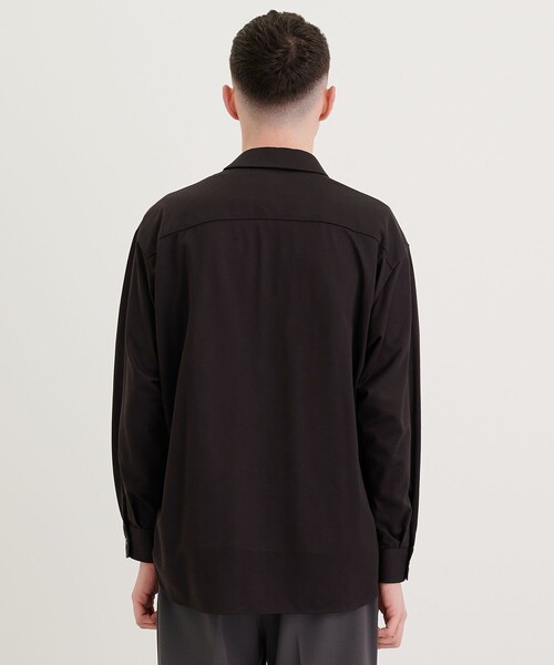 CITY TOKYO（シティトウキョウ）の「KANEMASA KNITTING ストレッチチェックシャツ（シャツ/ブラウス・メンズ・ダークブラウン/ダークグレー・2/1）」の22枚目の写真