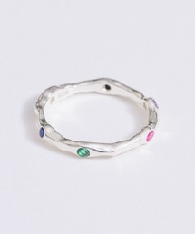 musubore | 【select】silver925 multi-stone ring / マルチストーンリング(リング)