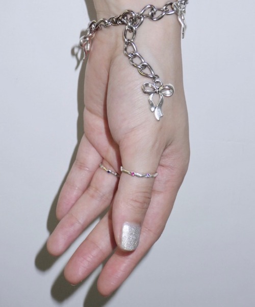musubore（ムスボレ）の「【select】silver925 multi-stone ring
