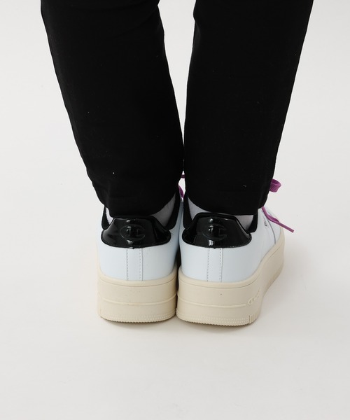 Champion(チャンピオン)の「【Champion/チャンピオン】レディース リバウンド プラット メタル(その他シューズ・レディース・ブラック×ゴールド/ホワイト×ピンク・25.0cm/23.0cm/24.0cm/23.5cm/24.5cm)」の5枚目の写真